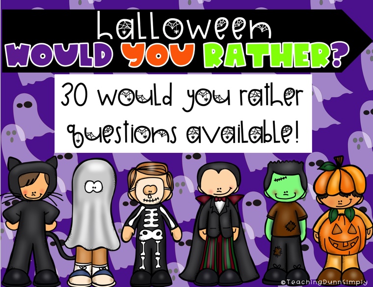 Would You Rather Halloween Edition - Classful