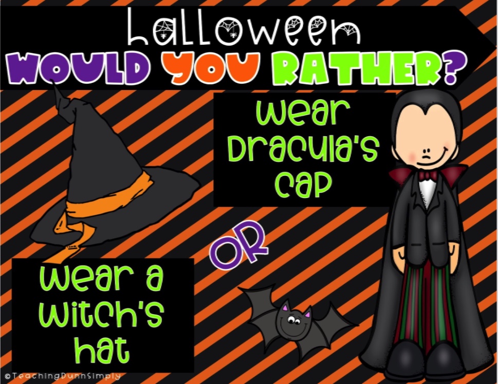 Would You Rather Halloween Edition - Classful
