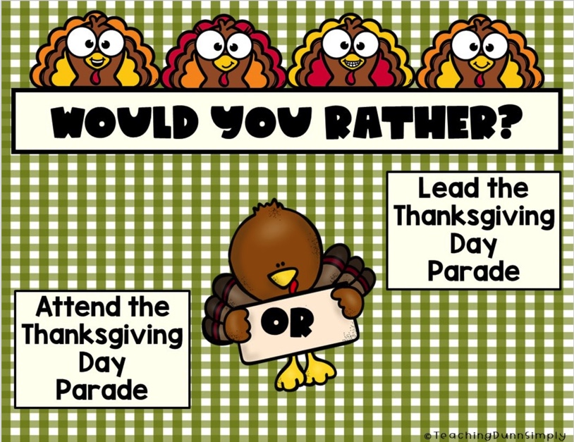 Question of the Day: Thanksgiving edition